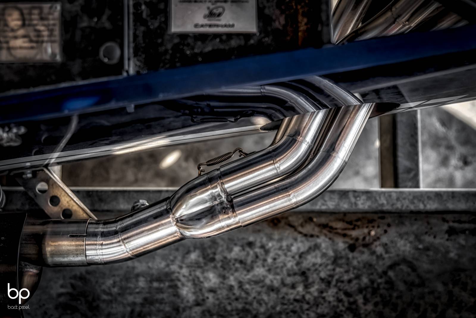 Collecteur inox Caterham 485 CSR