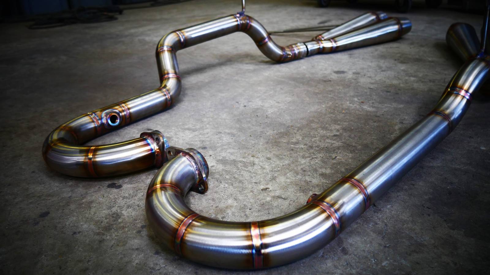 Echappement inox moto Nine T BMW