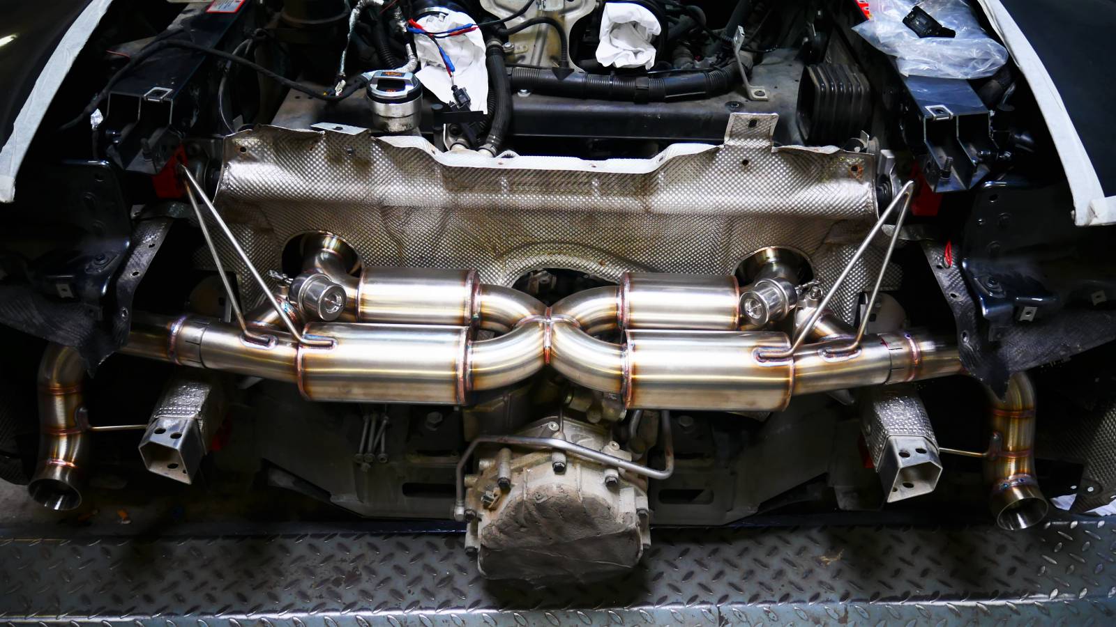 Echappement inox AUDI R8 V10