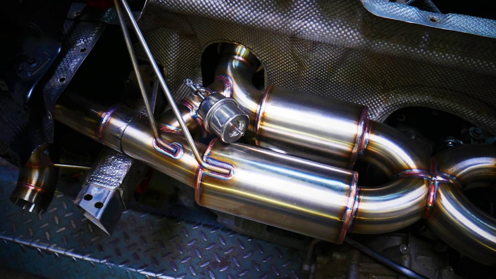 Echappement inox AUDI R8 V10