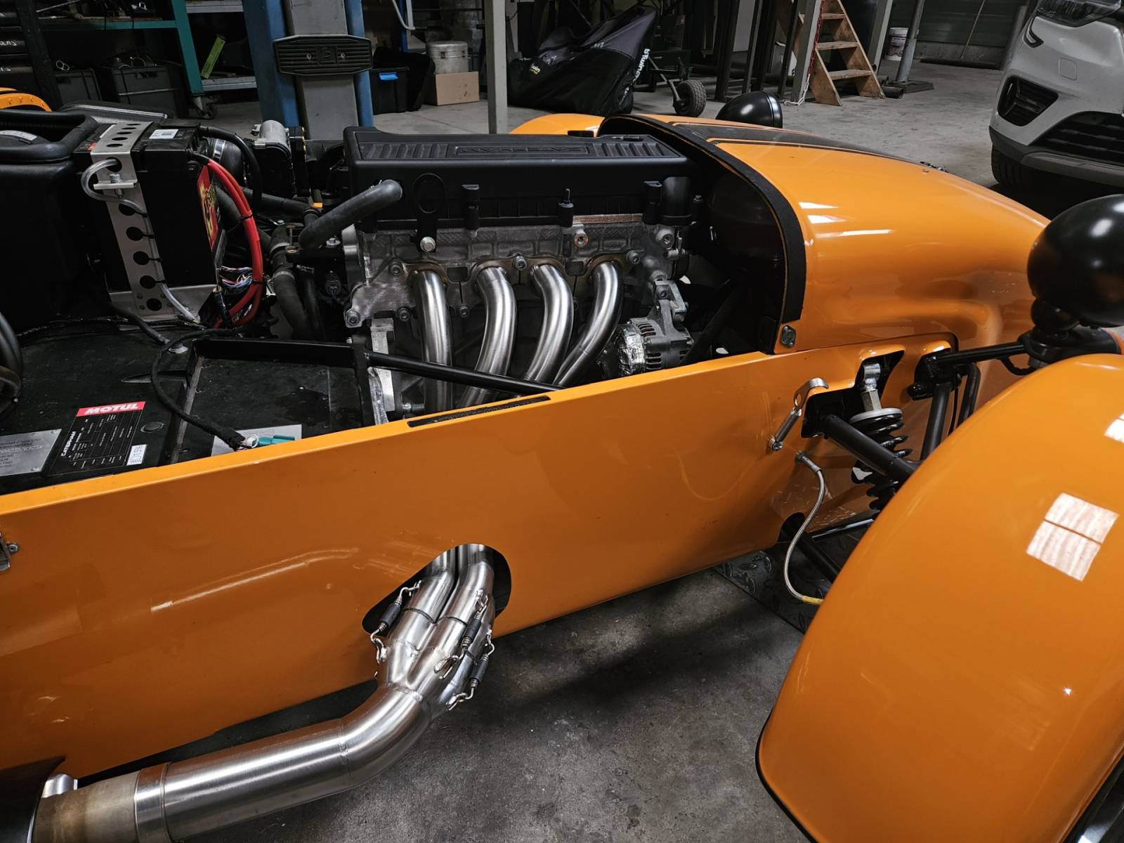 Collecteur inox Caterham 340R