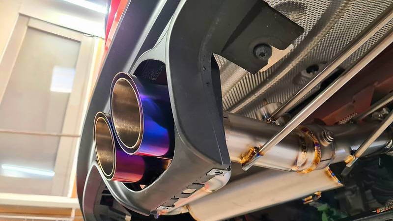 Echappement Alpine A110 R Titane